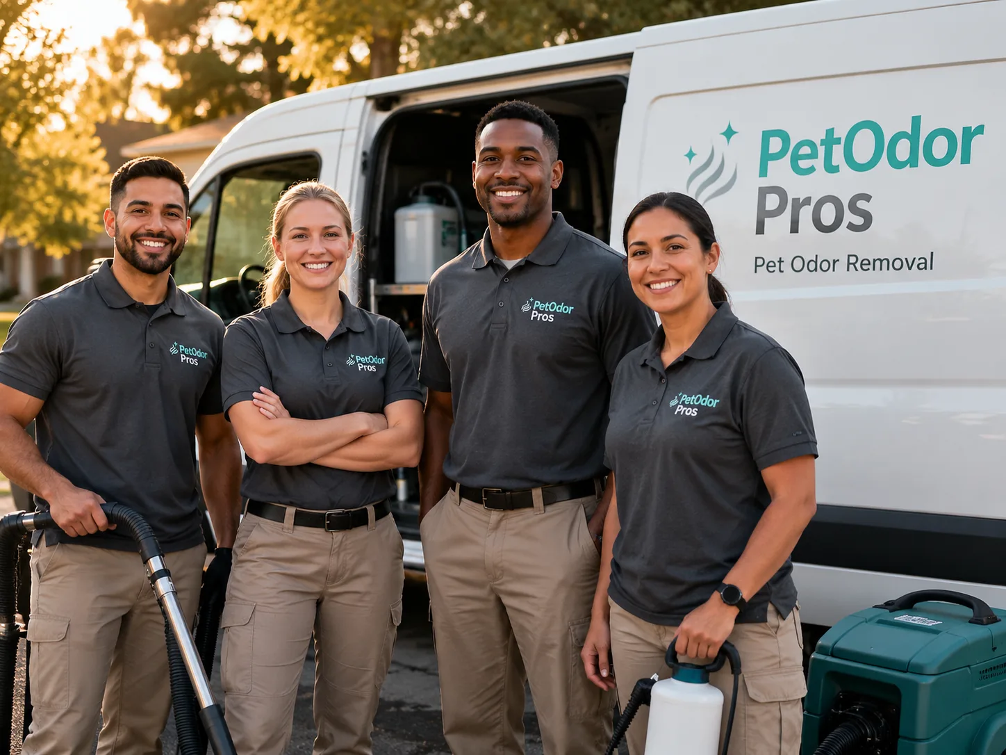 Pet Odor Removal team serving Voltaire, ND